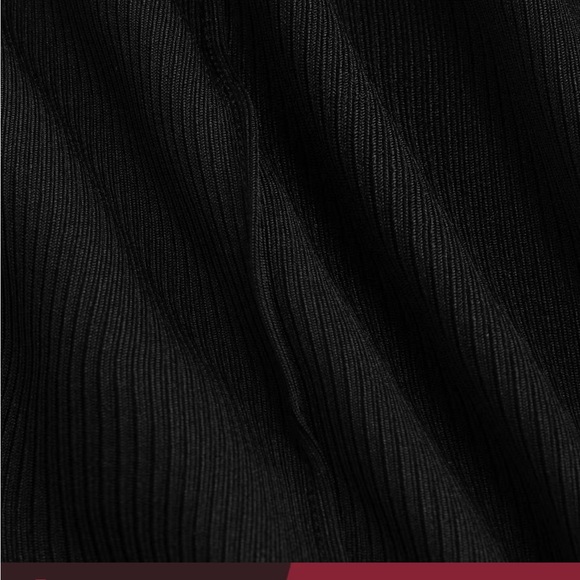 Women's Ruched Tank Top & Drawstring
Waist Pants Ribbed Set - Picture 4 of 8